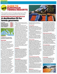 2007 Ace Tennis Magazine - Croatia Tennis